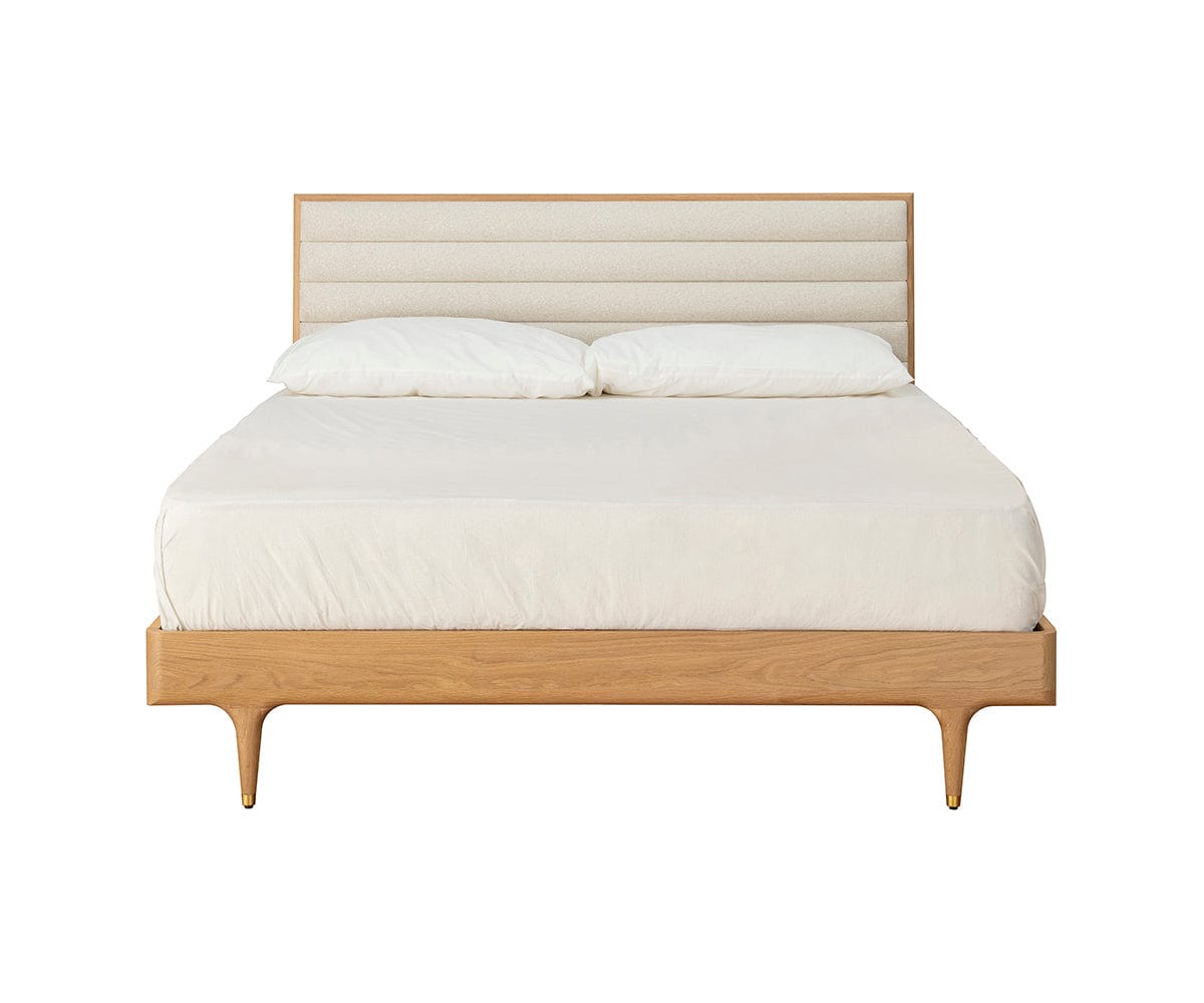 Hendrick Bed II - White Oak
