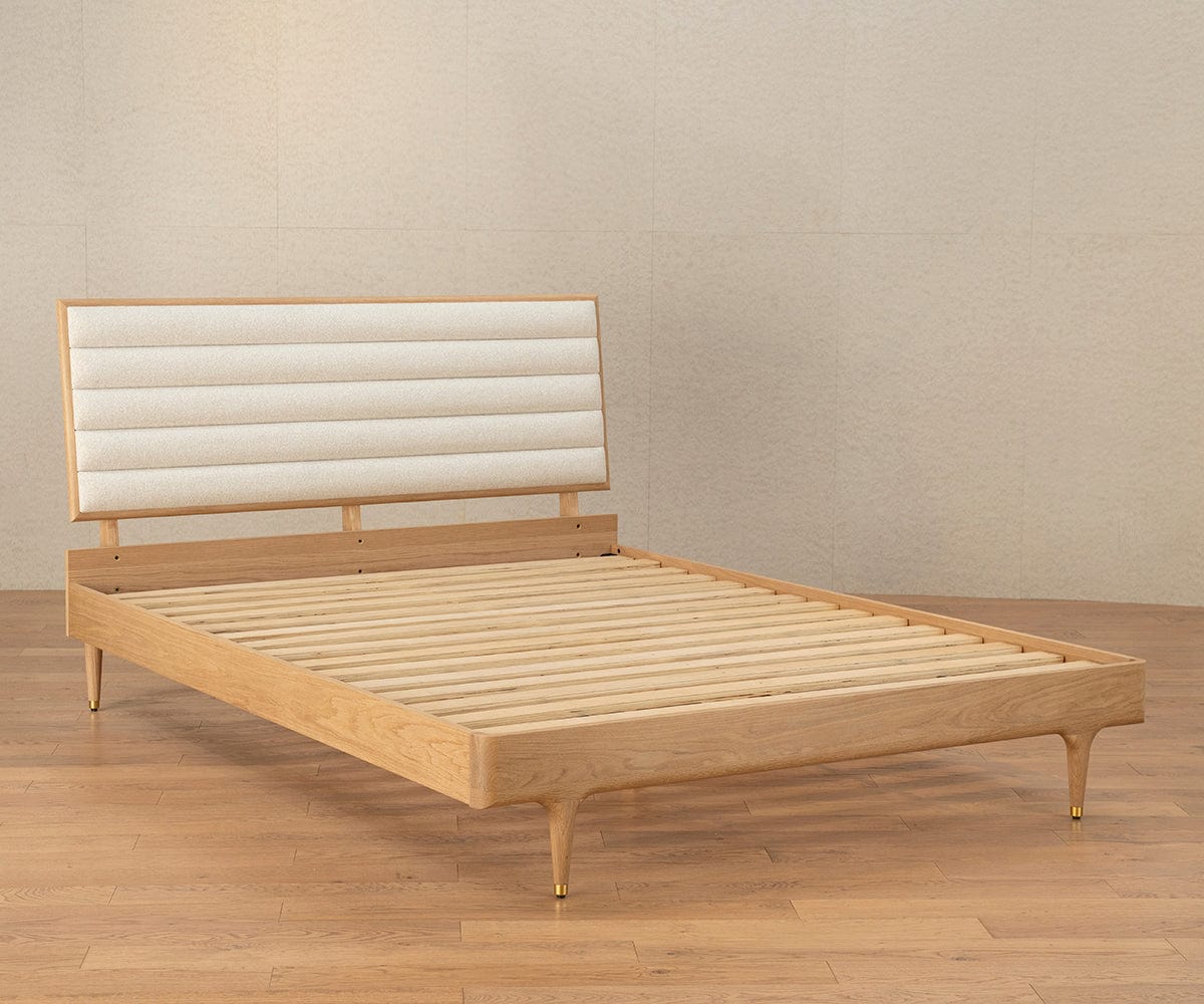 Hendrick Bed II - White Oak