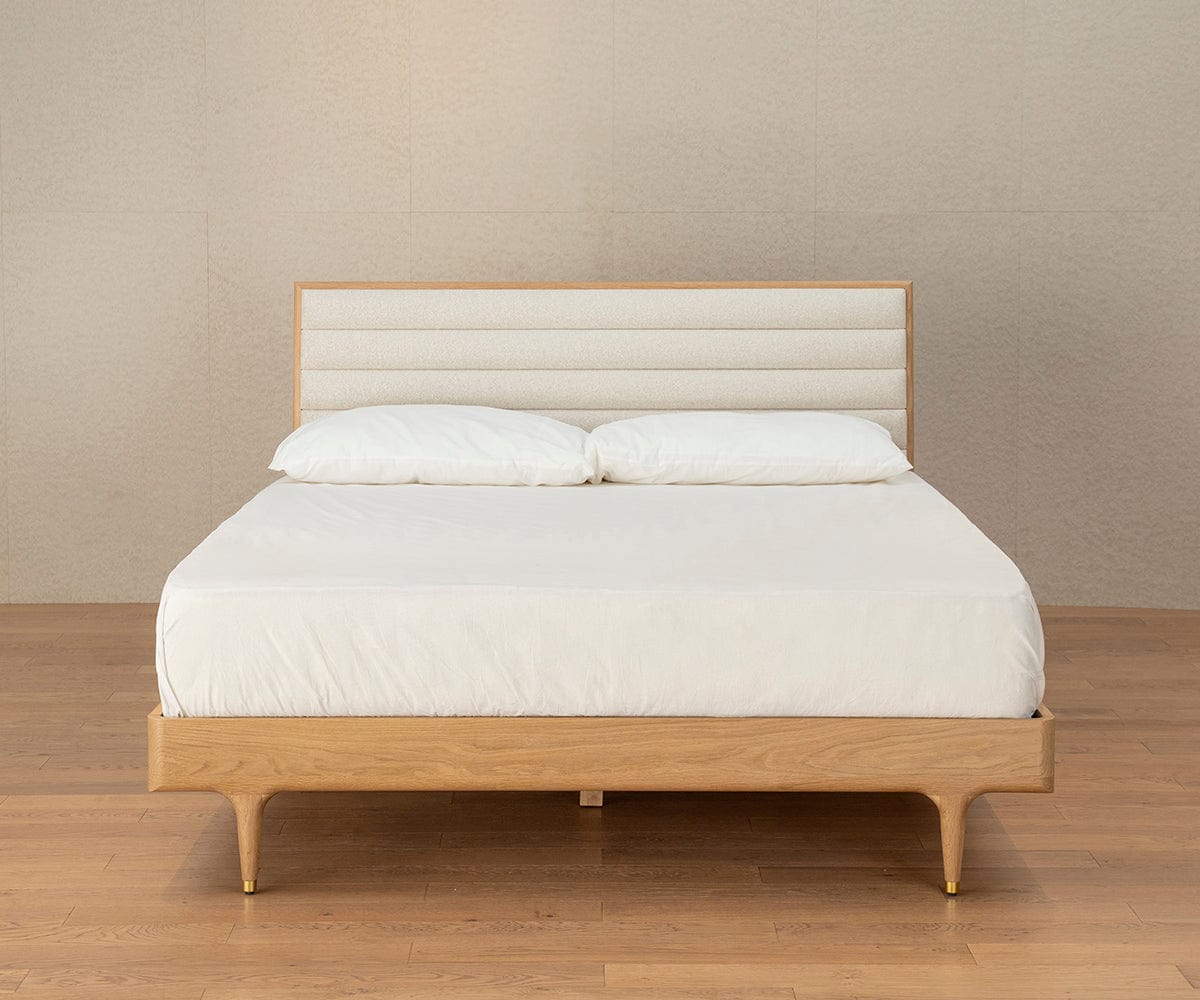 Hendrick Bed II - White Oak