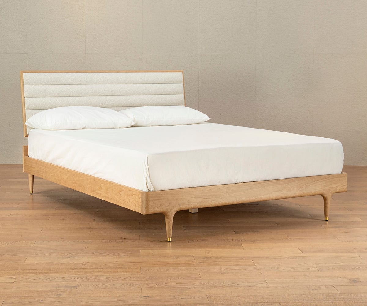 Hendrick Bed II - White Oak