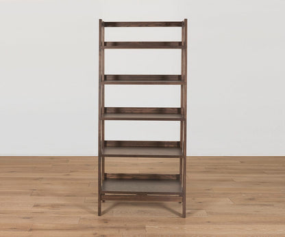 Wood Castle Myles Wide Bookcase