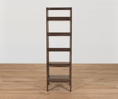 Wood Castle Myles Slim Bookcase