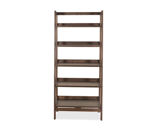 Wood Castle Myles Wide Bookcase