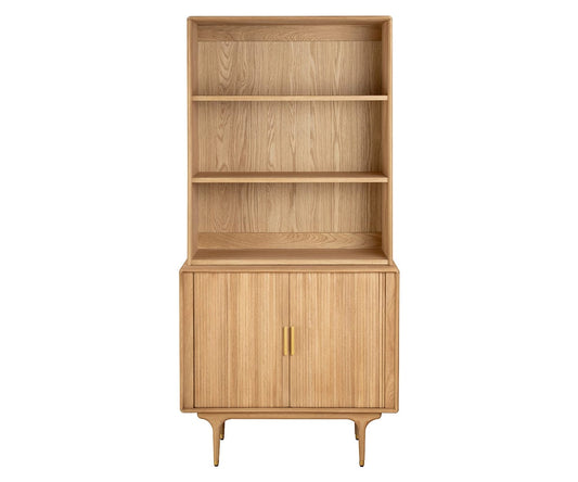 Hendrick High Cabinet II - White Oak