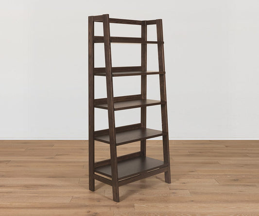 Wood Castle Myles Wide Bookcase